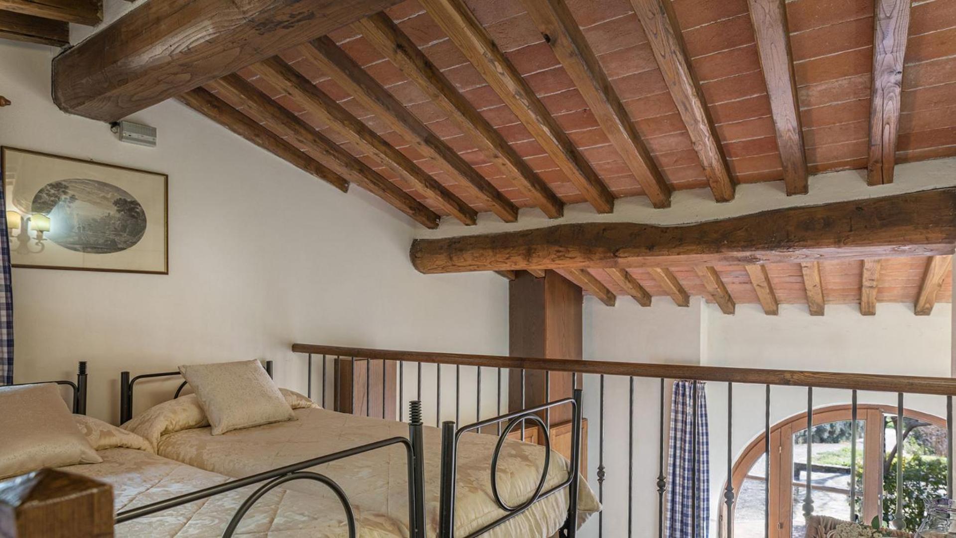 Ferienwohnung Casale Presciano Pergine Valdarno Zimmer foto
